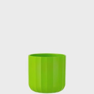 J-Line bloempot Summer - keramiek - groen - large - 2 stuks - Ø 18.5 cm J-Line bloempot Summer - keramiek - groen - large - 2 stuks - Ø 18.5 cm