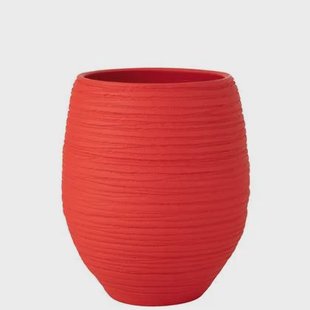 J-Line bloempot Fiesta - keramiek - rood - large - Ø 44 cm J-Line bloempot Fiesta - keramiek - rood - large - Ø 44 cm
