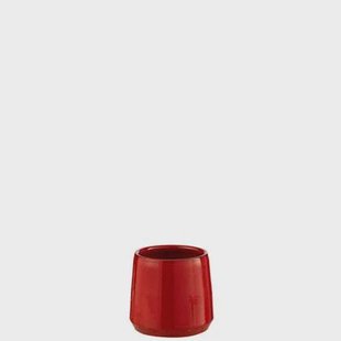 J-Line bloempot Rond - keramiek - rood - extra small - Ø 14 cm J-Line bloempot Rond - keramiek - rood - extra small - Ø 14 cm