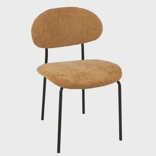 J-Line stoel - textiel|metaal - oker