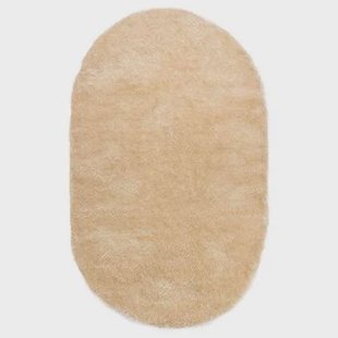 Tapeso Ovaal hoogpolig vloerkleed velvet - Posh champagne - 240x340 cm Tapeso Ovaal hoogpolig vloerkleed velvet - Posh champagne - 240x340 cm