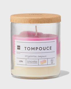 HEMA Geurkaars in glas tompouce