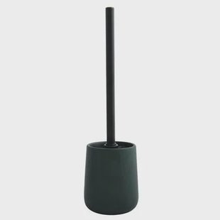 MSV Toiletborstel in houder|wc-borstel Malmo - keramiek - donkergroen