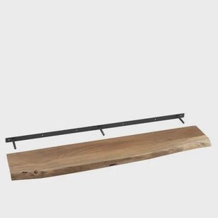 J-Line wanddecoratie Gerard Acacia - hout - naturel - large