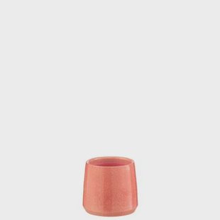 J-Line bloempot Rond - keramiek - roze - extra small - 2 stu
