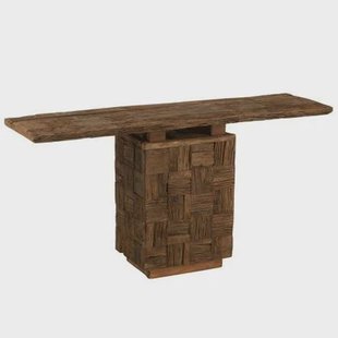 J-Line console Woody - hout - naturel