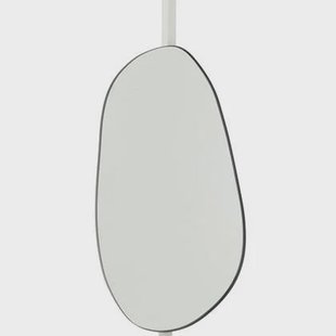 J-Line spiegel Extrema - ijzer|glas - zwart - large - 108 x