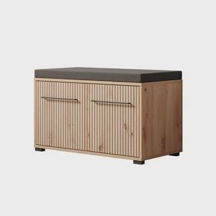 Meubella - Schoenenkast Lobos - Eiken - 80 cm