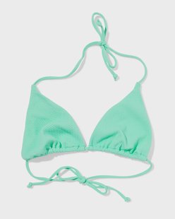 HEMA Dames triangel bikinitop groen (groen)