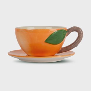 Byon Peach kop met schotel Oranje