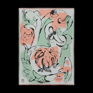 Marimekko Vildstjälk plaid 130x180 cm Offwhite-dark blue- orange-red