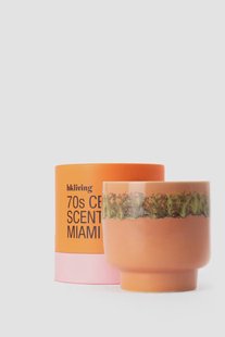 HKliving 70&#039;s ceramics geurkaars Miami