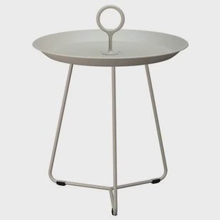 Eyelet bijzettafel small Ø45 Beige