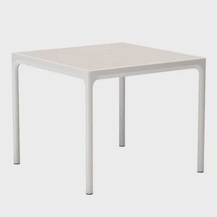 Four tuintafel 90x90 Muted White