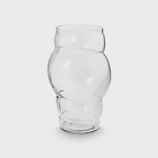 vtwonen - Bloemenvaas - Woonaccessoires - Glazen vaas - 24x35cm