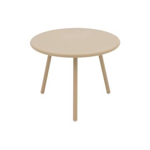 Goossens Tafel Brad in Poedercoating khaki