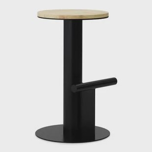 Normann Copenhagen Pole Barkruk 65 cm - Pine/Black
