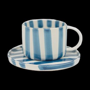 Olsson & Jensen Monica kop met schotel Blauw