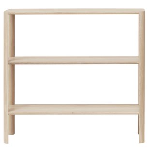 Form&amp;Refine Leaf Sidetable 1x3 Wit Gepigmenteerd Eiken