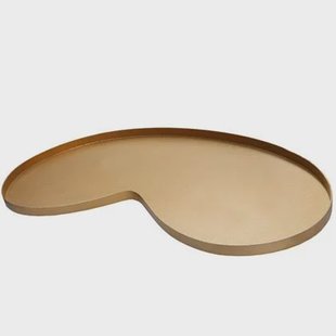 Vase The World Villeta M gold L67,5 x B36 x H2 cm