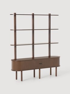 Wandkast Calary met geribde voorzijde