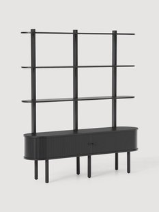 Wandkast Calary met geribde voorzijde