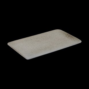 Aida Raw bord 23,5 x 15 cm. Sandy beige