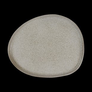 Aida Raw Organic lunchbord 24x21 cm Sandy beige