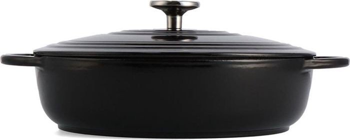BK Bourgogne Lage Stoofpot 28cm Jet Black