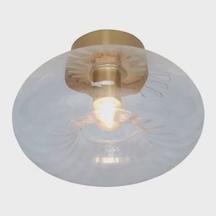 It&apos;s about RoMi Brussels Plafondlamp - Goud/Transparant