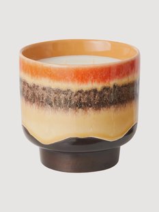 Handgemaakte 2-lonts geurkaars 70's (citrusvruchten &amp; munt)