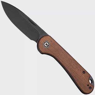 Civivi Elementum Slip Joint C18062AJ-3 Black Stonewashed, Guibourtia Wood, slipjoint zakmes