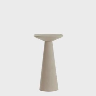 Light & Living Light&living Bijzettafel 28x28x53 cm ABALA mat crème