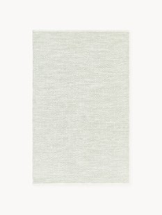 Handgeweven outdoor vloerkleed Rika met vintage ruitjesmotief