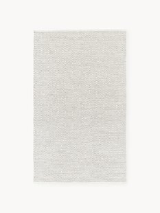 Handgeweven indoor &amp; outdoor vloerkleed Rika met vintage ruitjesmotief