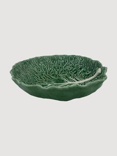 Handbeschilderde saladeschaal Cabbage