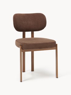 Corduroy gestoffeerde stoel Adrien