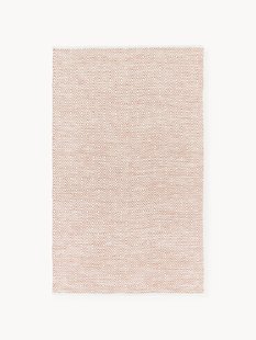 Handgeweven outdoor vloerkleed Rika met vintage ruitjesmotief