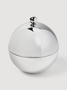 Kleine opbergpot Polaris van metaal