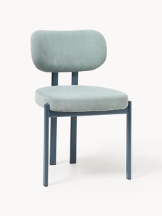 Corduroy gestoffeerde stoel Adrien