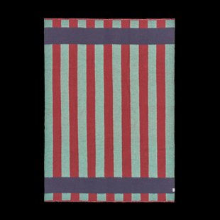 Scandi Living Aisles wollen plaid 130x180 cm Groen