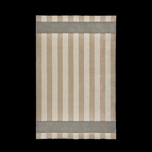 Scandi Living Aisles wollen vloerkleed Beige, 170x240 cm