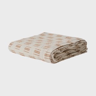 Tell Me More Julien sprei 180x260 cm Off-white-roodbruin