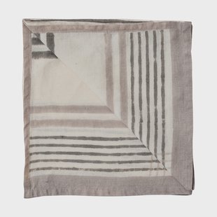 Tell Me More Ella servet 50x50 cm Grey checkered