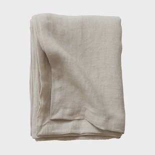 Tell Me More Marion tafelkleed linnen 145x145 cm Wheat