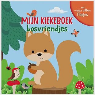 Mijn kiekeboeboek bosvriendjes