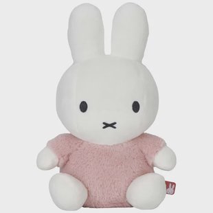 Nijntje knuffel Fluffy Pink 25cm