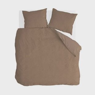 Byrklund - Dekbedovertrek Soft & Fluffy - 240x220 - Taupe