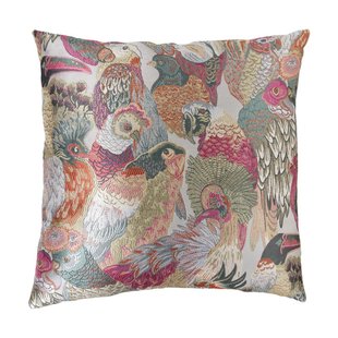 Kussen vogels - multikleur - 45x45 cm Kussen vogels - multikleur - 45x45 cm