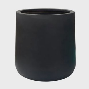 Vase The World Portland black Ø42 x H40cm